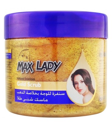 اسکراب شنی طلای مکس لیدی 350 میل