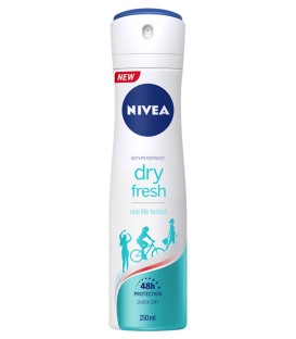 اسپری ضد تعریق زنانه نیوا مدل  NIVEA dry fresh
