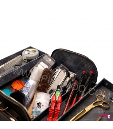کیف ابزار طبقاتی جیبدار آرایشگری کوچک Bag Barber Tools PR-1092