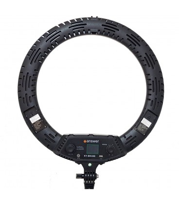 رینگ لایت ریموت دار انسر 65 وات همراه با سه پایه  مدل : Answer RING LIGHT KY-BK448