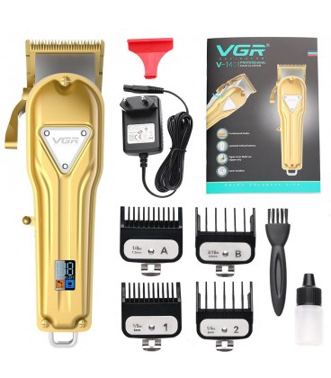 ماشین اصلاح سر و صورت وی جی آر طلایی مدل VGR V-140