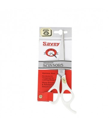 قیچی 6 اینچ دسته رنگی ساوی  Savey Stainless Steel Scissors