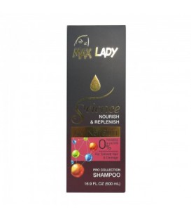 شامپو فری سولفات و پارابن کراتین مکس لیدی  MAX LADY SCIENCE