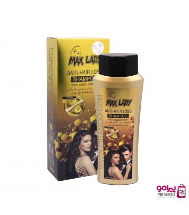 شامپو ضد ریزش و تقویتی تریاک مکس لیدی  MAX LADY ANTI-HAIR LOSS