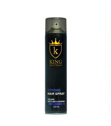 اسپری حالت دهنده موی قوی کینگ KING Hair Styling Spray