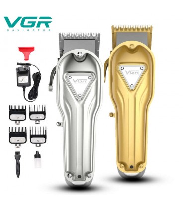 ماشین اصلاح سر و صورت وی جی آر طلایی مدل VGR V-140