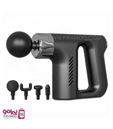 ماساژور صورت تفنگی شارژی همراه 4 سری متفاوت و 6 سرعت