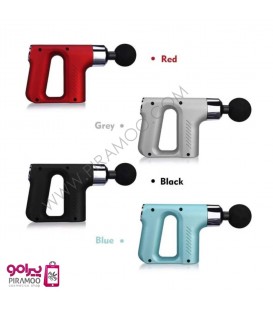 ماساژور صورت تفنگی شارژی همراه 4 سری متفاوت و 6 سرعت