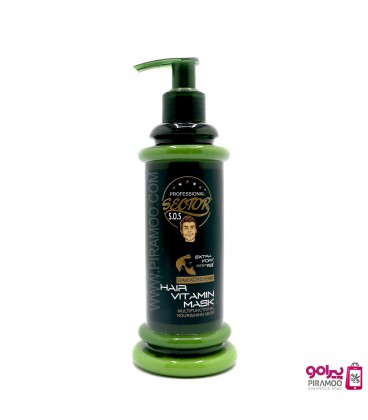 ماسک مو كراتين با آبکشی حاوی ویتامین دانه سکتور SECTOR HAIR MASK