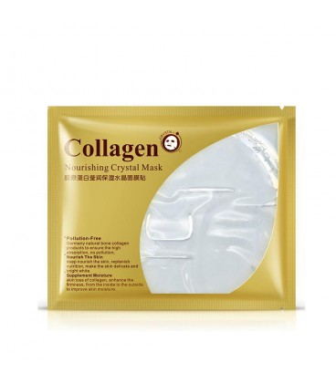 ماسک نقابی کریستال و کلاژن ساز  collagen nourishing cristal mask