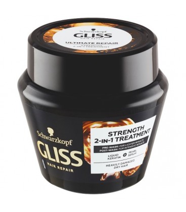 ماسک موی کراتینه گلیس مناسب موهای آسیب دیده GLISS HAIR REPAIR