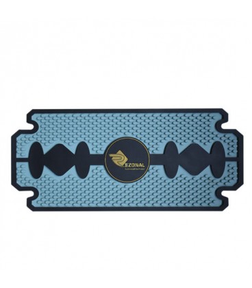 پد ضربه گیر ابزار آرایشگاهی طرح تیغ Barbers Tool Mat