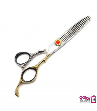 قیچی پیتاژ دورنگ 6.0 اینچ رزونال کد: SNAKE T