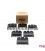 پک 5 عددی شانه رنگی ماشین وال Wahl 5-Pack Color-Coded Cutting Guides