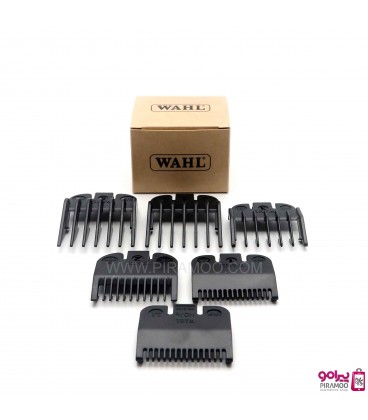 پک 5 عددی شانه رنگی ماشین وال Wahl 5-Pack Color-Coded Cutting Guides