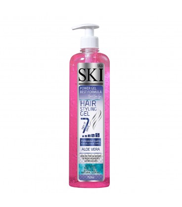 ژل موی سر پمپی اسکی  SKI HAIR ATYLING GEL 750ML