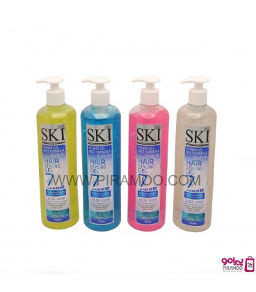 ژل موی سر پمپی اسکی  SKI HAIR ATYLING GEL 750ML