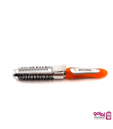 برس گرد سیمی حرارتی گیره دار ویکتوریا VICTORYA PROFESSIONAL BRUSH