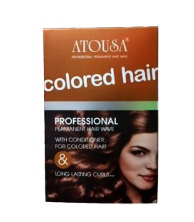 محلول فرکننده موی آتوسا مخصوص موهای رنگ شده ATOUSA For Colored Hair