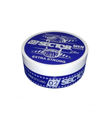 ژل واکس مو سکتور فوق قوی شماره 02 حجم 125 میل