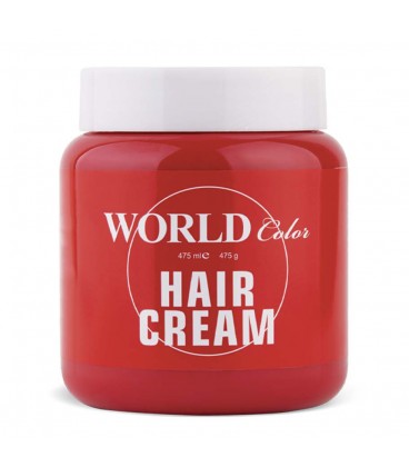 کرم نرم و براق کننده مو بدون آبکشی ورد کالر World Color HAIR CREAM 475ml