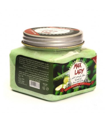 اسکراب شنی مکس لیدی بسته بندی جدید 300 میل  MAX LADY Scrub