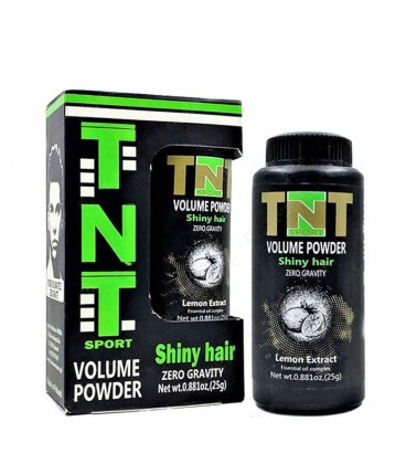 پودر حالت دهنده و حجم دهنده موی براق  تی ان تی سبز  TNT SPORT Shiny hair