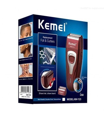 شیور شارژی کیمی مدل : KEMEI PRFECT CUT KM-1123