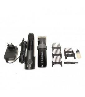 ماشین اصلاح دینگ لینگ شارژ و برق سه باطری تیغه طلایی DINGLING RF-699