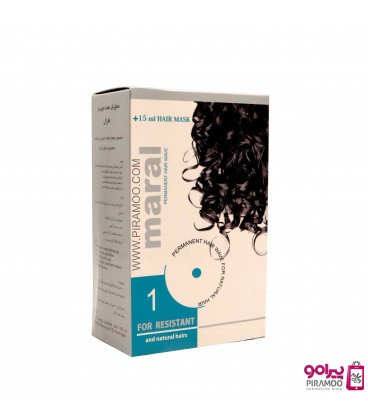 محلول فرکننده موی مارال مخصوص موهای مقاوم و طبیعی MARAL PERMANENT Hair Wave