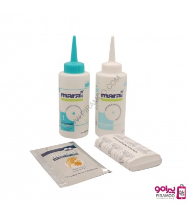 محلول فرکننده موی مارال مخصوص موهای مقاوم و طبیعی MARAL PERMANENT Hair Wave