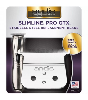 ست کامل تیغه یدکی اصلی اندیس مدل اسلیم لاین پرو لی  andis slimline pro li replacement blade 32105