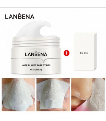 ماسک پاک کننده منافذ و جوشهای سر سیاه بینی لنبنا LANBENA