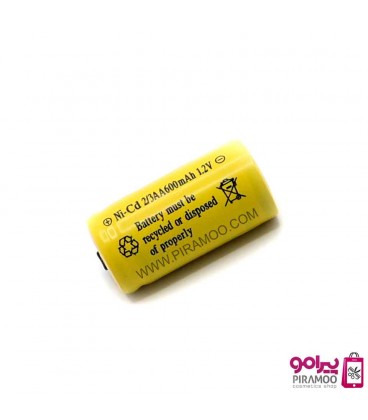 باطری یدکی موزن بینی مدل بشکه ای   600mAh 1.2V