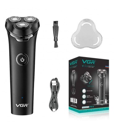 شیور شارژی سه تیغ وی جی آر مدل: VGR V-319