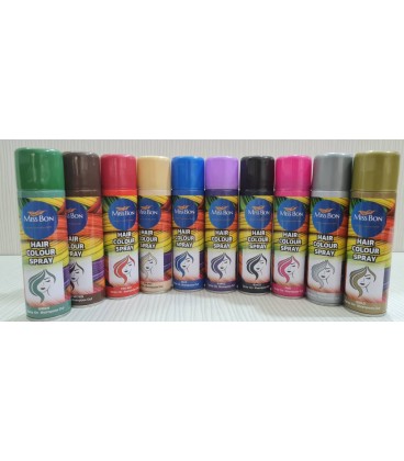 اسپری رنگ موی میس بون   Miss Bon HAIR COLOR SPRAY