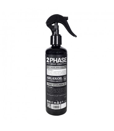 اسپری سرم مو دوفاز آرگان و ویتامین B کاکرون حجم 300 میلی Cokerun Argan Oil 2Phases Hair Conditioner