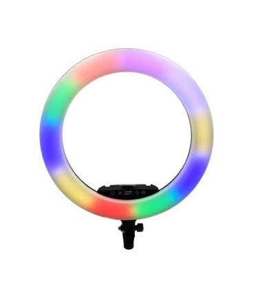 رینگ لایت آر جی بی ریموت دار 65 وات همراه با سه پایه  مدل :  KY_BK416 RGB