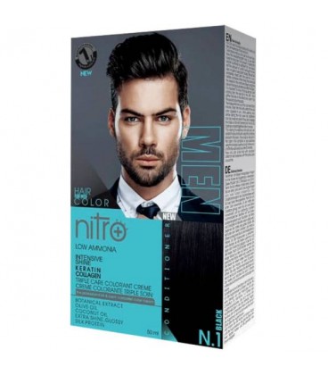 کیت رنگ مو مردانه نیترو پلاس Nitro Plus Men Hair Color