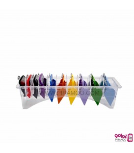 پک 10 عددی شانه رنگی ماشین وال برند دبلیو مارک  WMARK