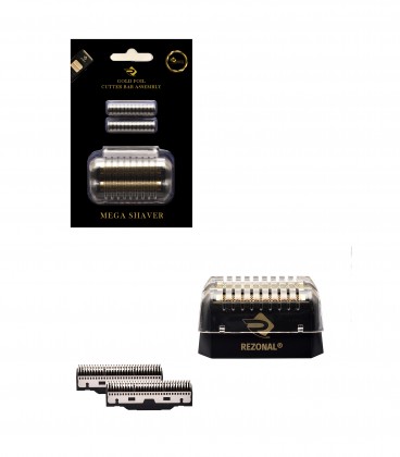 پک کامل تیغه و توری مگا شیور MEGA SHAVER