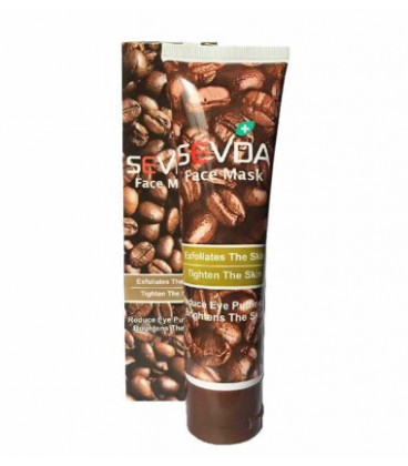 ماسک صورت قهوه سودا 100 میل SEVDA Coffee FACE MASK