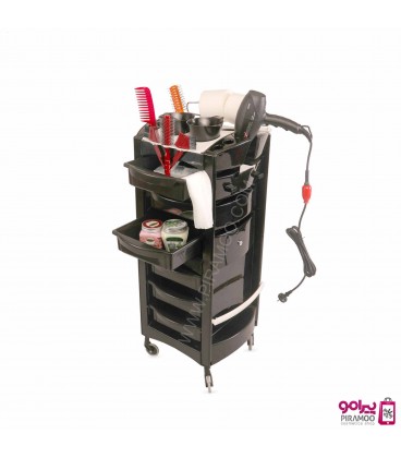 ترولی رنگ و میکاپ آرایشگاهی مدل: PW-602