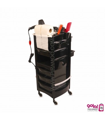 ترولی رنگ و میکاپ آرایشگاهی مدل: PW-602