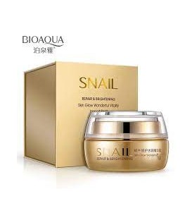 کرم ترمیم کننده و روشن کننده حلزون بیواکوا BIOAQUA Snail Repair & Brightening Cream