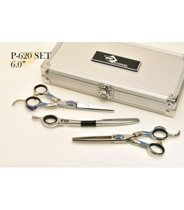 ست قیچی وی آی پی 6 اینچ رزونال کد : P-620