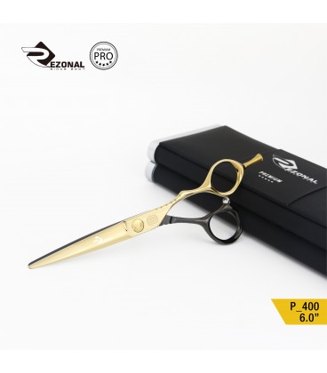 قیچی پیتاژ مشکی طلایی 6.0 اینچ رزونال کد: P-400