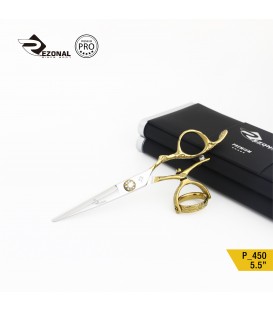 قیچی کات طلایی 5.5 اینچ دسته گردان رزونال مدل REZONAL RL-450