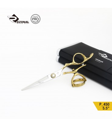 قیچی کات طلایی 5.5 اینچ دسته گردان رزونال مدل REZONAL RL-450