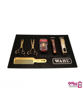 پد ضربه گیر ابزار آرایشگاهی وال کد :  WAHL Barbers Tool Mat PR-098